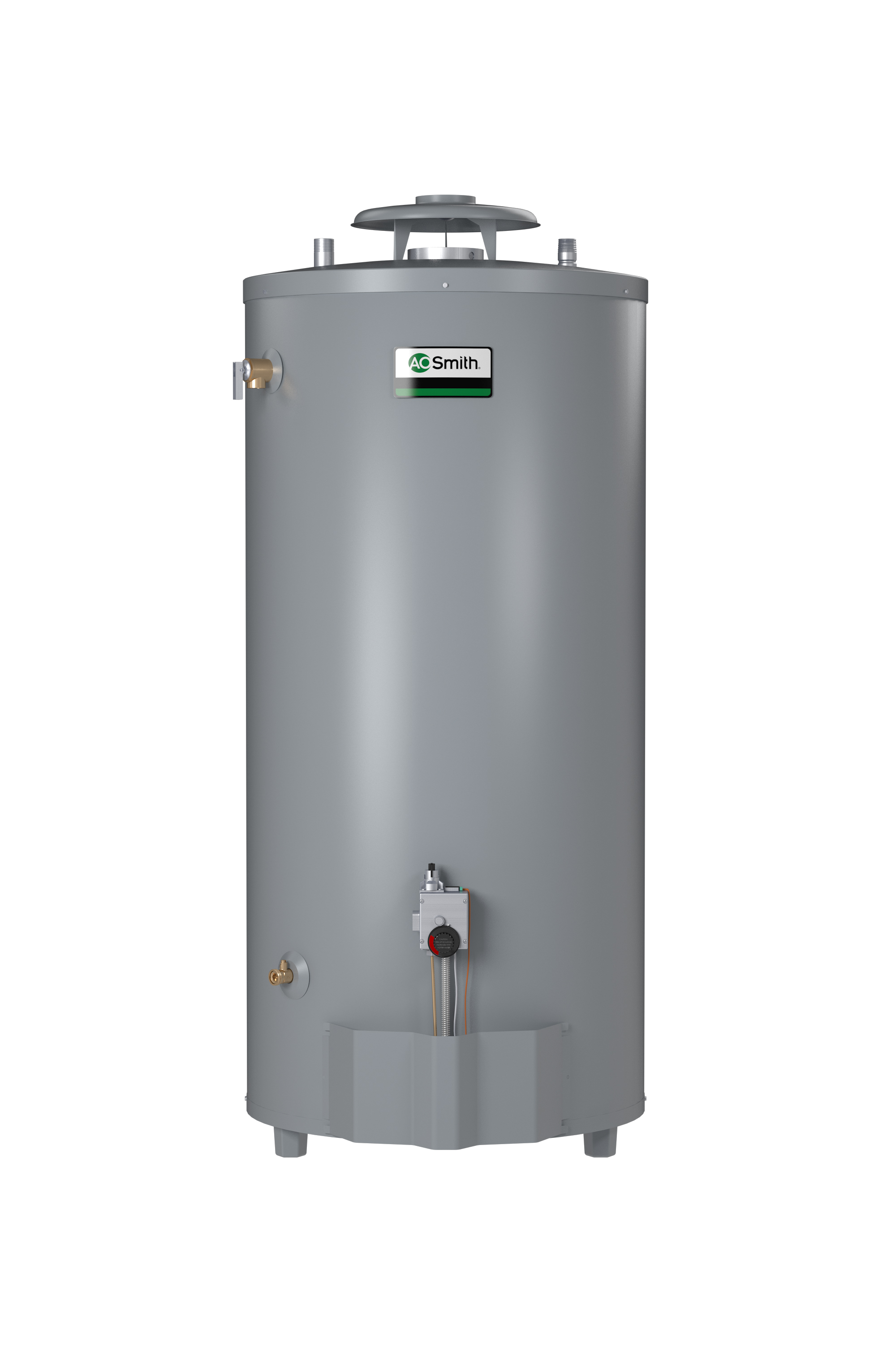 AO SMITH BT-100: 98 GALLON, 75,100 BTU,  4inch VENT, CONSERVATIONIST SINGLE FLUE, LIGHT DUTY, NATURAL GAS COMMERCIAL WATER HEATER